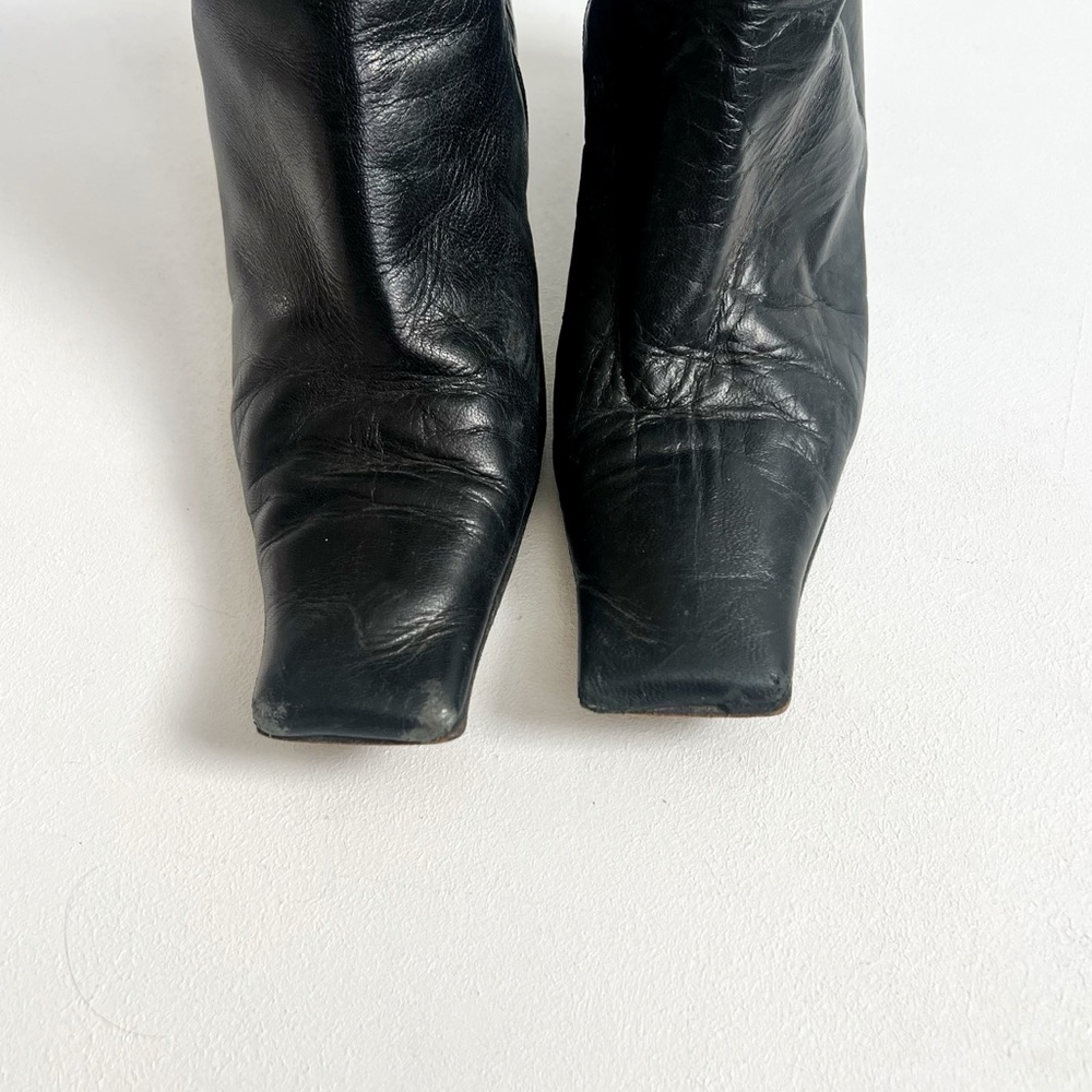 Prada | Vintage Leather Calf Boots - Picture 3 of 7
